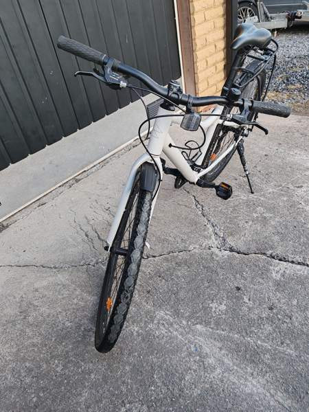 Naisten hybridi polkupyörä White, uudehko Alavus - изображение 4