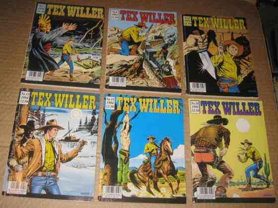 Kippari Kalle, Tex Willer lehdet (1994, 1995), Ensimmäiset ihmiset kuussa Tampere