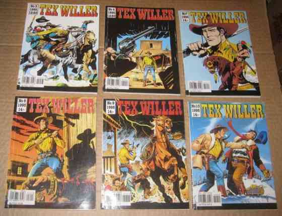 Kippari Kalle, Tex Willer lehdet (1994, 1995), Ensimmäiset ihmiset kuussa Tampere