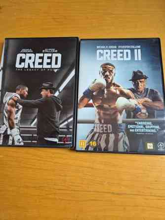 Creed 1 ja 2, dvd Porvoo
