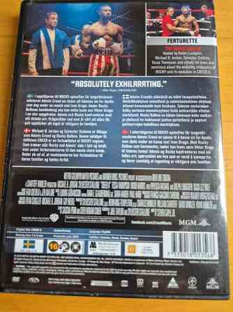 Creed 1 ja 2, dvd Porvoo