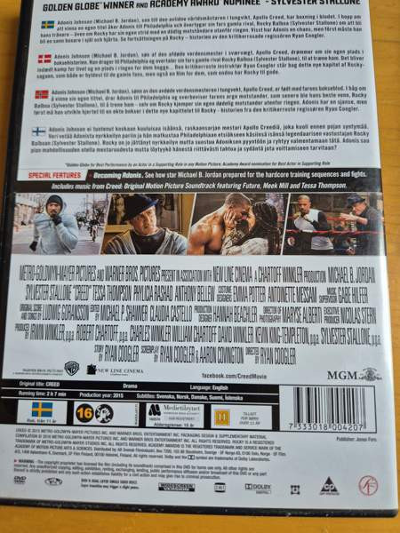 Creed 1 ja 2, dvd Порвоо - изображение 2