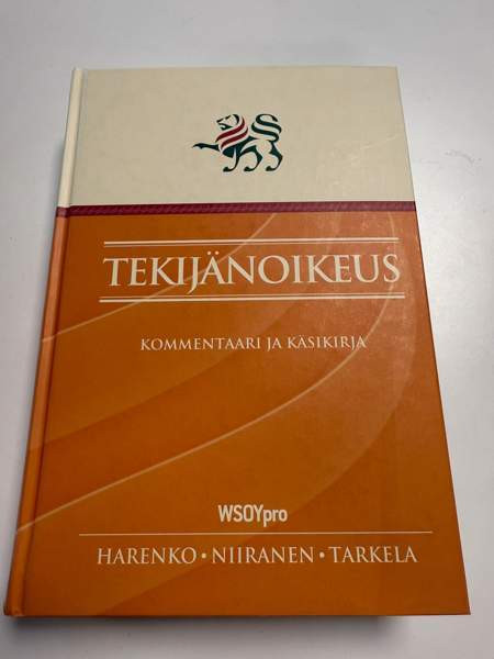 Tekijänoikeus kirja Helsinki – foto 1