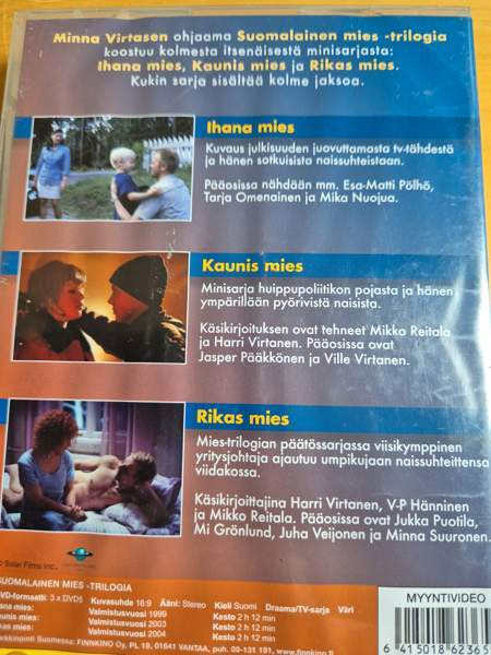 Suomalainen mies-trilogia, dvd Porvoo - photo 2