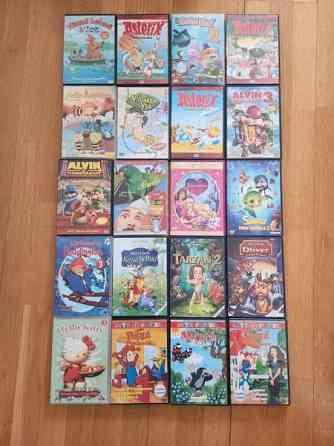 Lasten Dvd levyjä 40 kpl Äänekoski