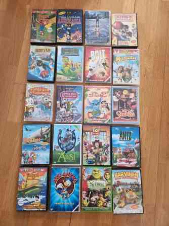 Lasten Dvd levyjä 40 kpl Äänekoski