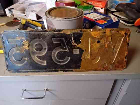 Rekisterikilpi 50-luvun alusta Turku