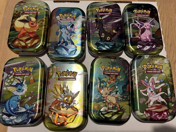 Tyhjät Prismatic evolutions mini-tinit Vantaa – foto 1