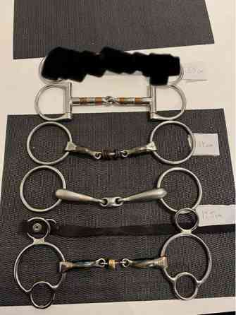 Erilaisia kuolaimia 13,5-14,5cm ja kingslandin talliloimi Tampere