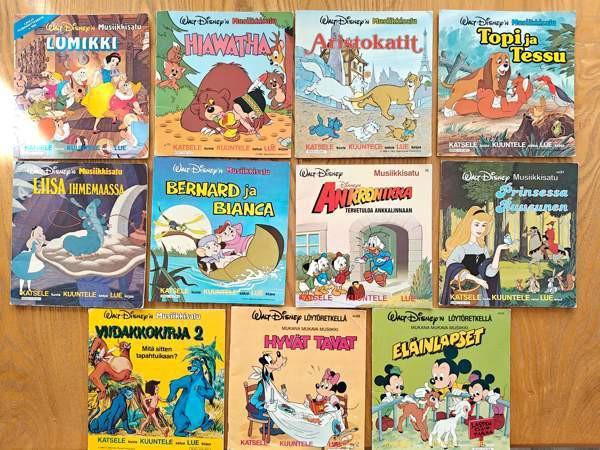 Disneyland: Walt Disney musiikkisatu boksi retro Hamina – foto 4