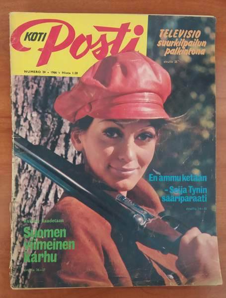 Päätoimittaja Olavi Järvi KOTIPOSTI 20/1966 Lappeenranta – foto 1