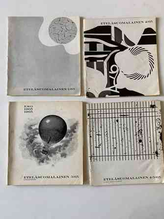 Eteläsuomalainen lehtiä 60-luvulta 9kpl Helsinki