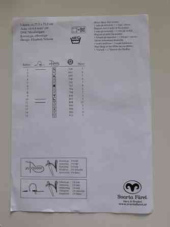 Kirjontatyö pääsiäinen Lieto