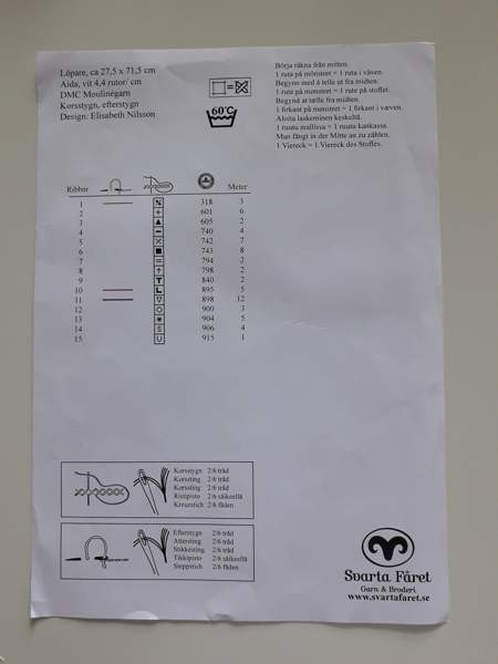 Kirjontatyö pääsiäinen Lieto - valokuva 3