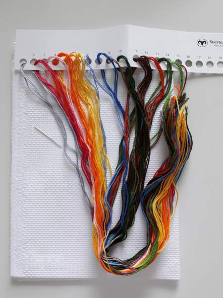 Kirjontatyö pääsiäinen Lieto - valokuva 2