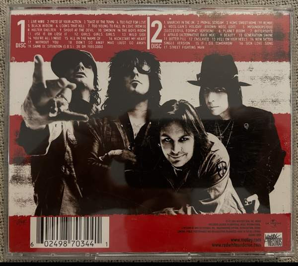 MÖTLEY CRUE : Red,White and Crue  2CD Helsinki - photo 3