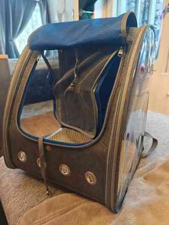 Freedog Beta lemmikin kantoreppu, harmaa-sininen Helsinki