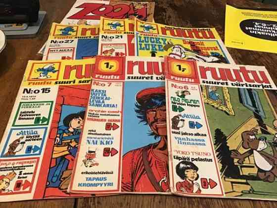 Ruutu, Tintit, Zoom, Nasta etc lehtiä ERÄ yhdessä! Helsinki