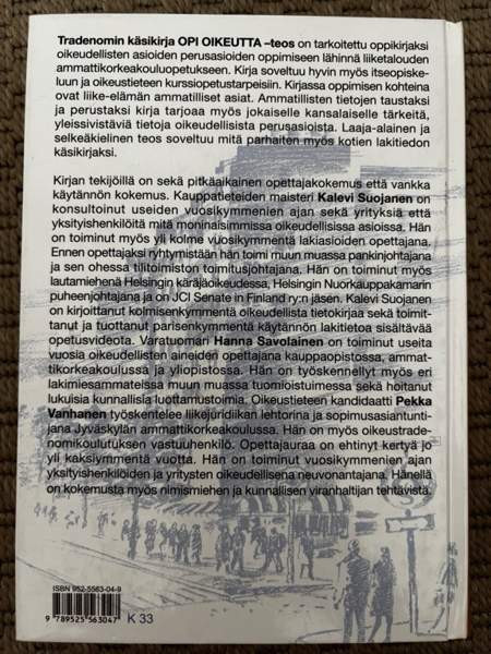 Opi oikeutta Tradenomin käsikirja Oulu - valokuva 2