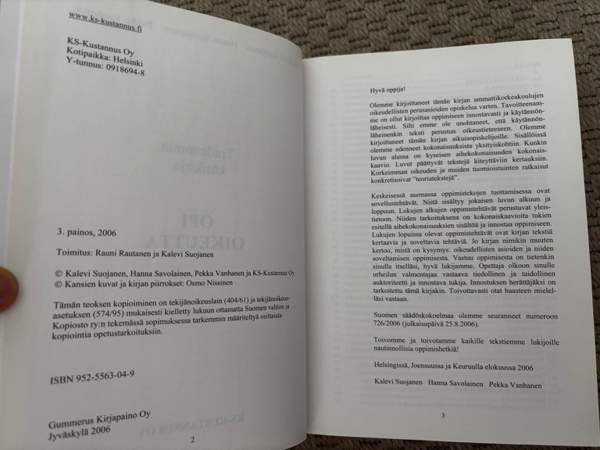 Opi oikeutta Tradenomin käsikirja Oulu - valokuva 3