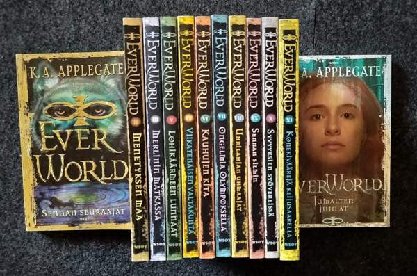 Everworld kirjasarja Kotka – foto 2