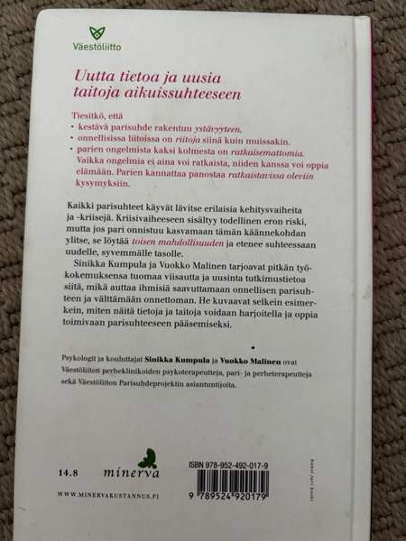 Unelma paremmasta parisuhteesta kirja Оулу - изображение 2