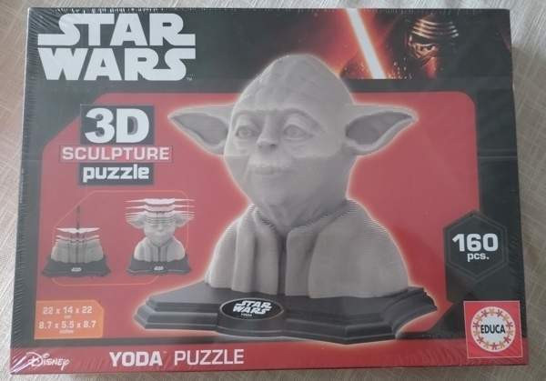 UUSI palapeli 3D Starwars Yoda Educa 160 palaa Tornio – foto 1