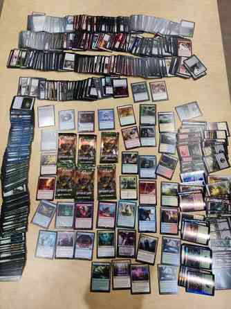 MTG - Uudempia kortteja 1000+ ja 6x Boosters Rovaniemi