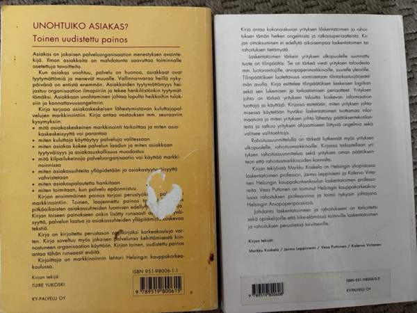 Laskentatoimi ja rahoitus ja asiakas kirjat Oulu - photo 2