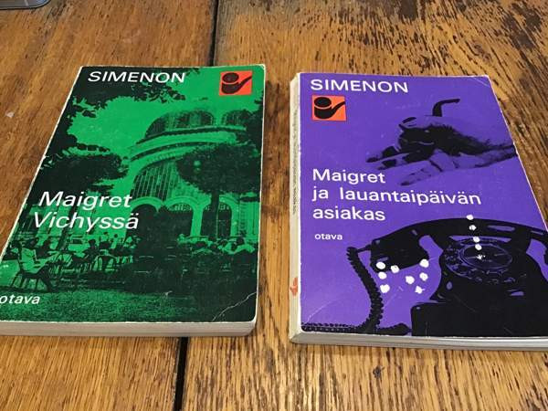 Maigret kirjoja 4 kpl Helsinki - photo 1