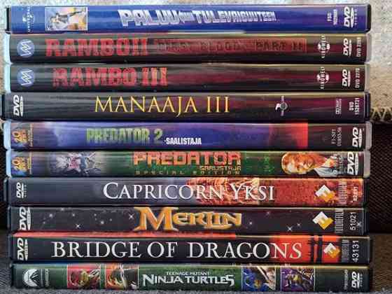 10 kpl elokuvia Vantaa