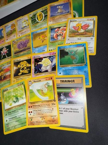 18kpl vanhoja WOTC Pokemon kortteja (1 holo) Kotka – foto 3