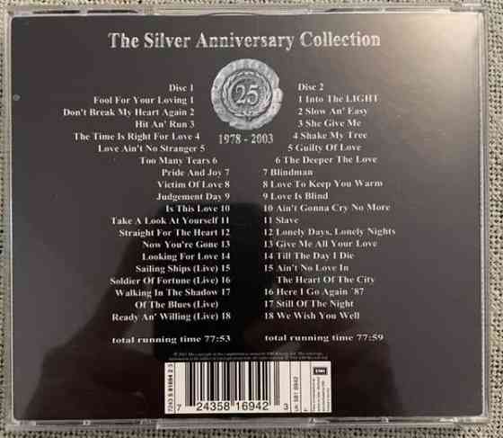 WHITESNAKE : 2 CD The Silver Anniversary Collection Helsinki