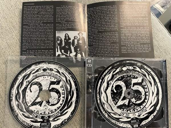 WHITESNAKE : 2 CD The Silver Anniversary Collection Helsinki – foto 3