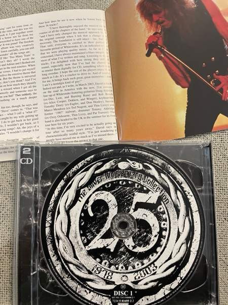 WHITESNAKE : 2 CD The Silver Anniversary Collection Helsinki – foto 5