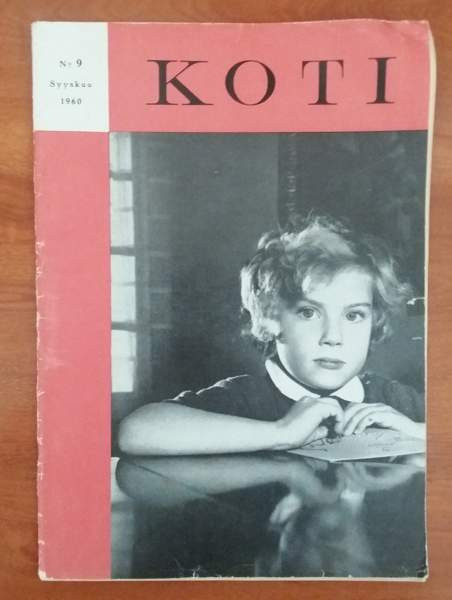 Päätoimittaja Lauri Heikkilä KOTI -lehti 9/1960 Lappeenranta – foto 1