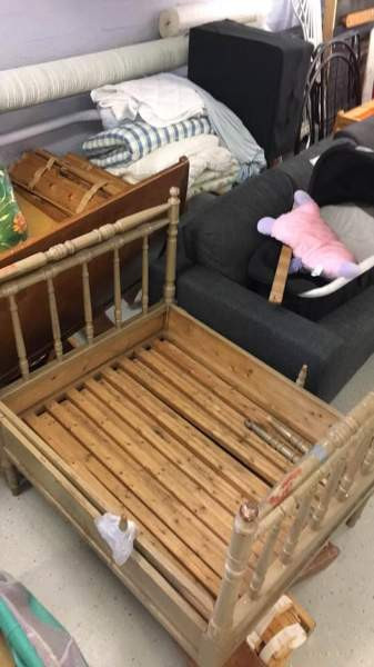 Harvinainen vanha sänky Kokkola – foto 2