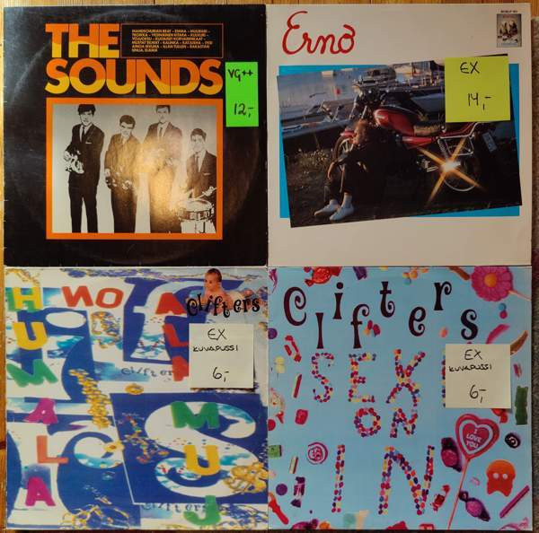 SUOMI POP ROCK LP Levyjä yli 100kpl Tampere – foto 8