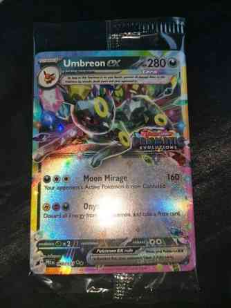 Prismatic Evolutions Stamped Umbreon Ex Turku