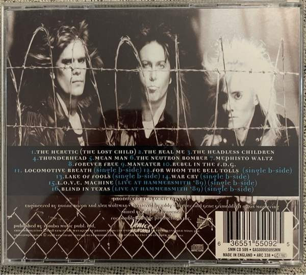 W.A.S.P. Inside The Electric Sircus JA The Headless Children Helsinki – foto 2