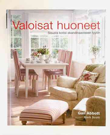 Sisustuskirja Valoisat huoneet Lappeenranta