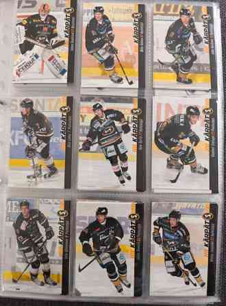 Oulun Kärpät keräilykortteja 04-13 kausilta. Pori