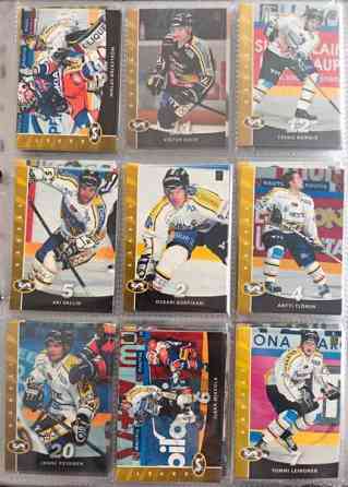 Oulun Kärpät keräilykortteja 04-13 kausilta. Pori