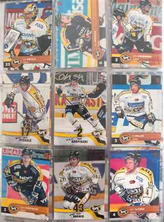 Oulun Kärpät keräilykortteja 04-13 kausilta. Pori
