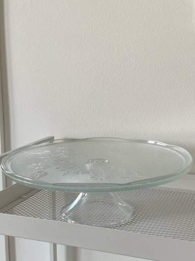 Lasinen tarjoulautanen kukkakuvioilla Rovaniemi - photo 1