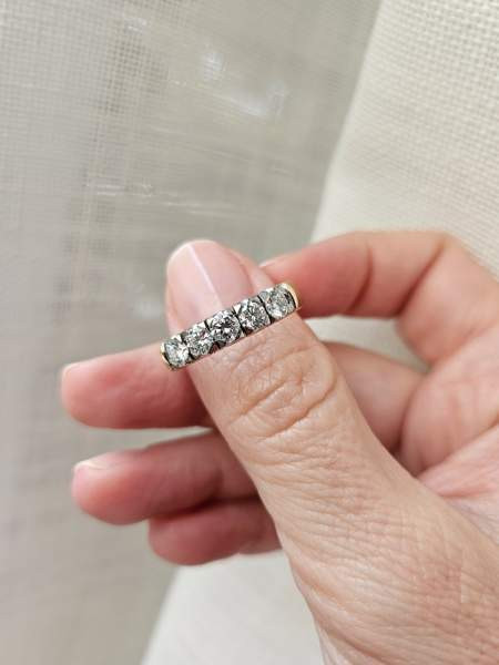 Laatukorun timanttisormus, 1.0 ct, W/VS, Ovh. 6700e, Espoo - valokuva 2