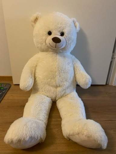 Iso valkoinen nalle pehmolelu Туусула - изображение 1