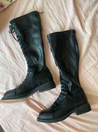 Naisten PU-nahkasaappaat Helsinki