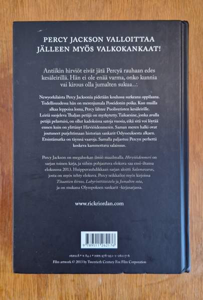 Rick Riordan: Percy Jackson - Hirviöidenmeri Сало - изображение 2
