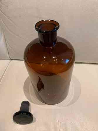 Iso apteekkarin pullo lasikorkilla Seinäjoki